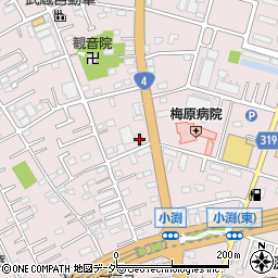 埼玉県春日部市小渕1029周辺の地図