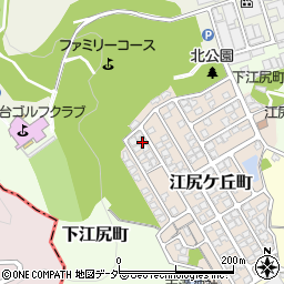 福井県福井市江尻ケ丘町188周辺の地図