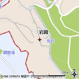 埼玉県東松山市岩殿185周辺の地図