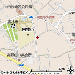 埼玉県春日部市内牧2347周辺の地図