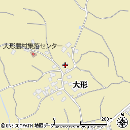 茨城県稲敷郡阿見町大形1196周辺の地図