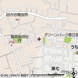 埼玉県春日部市内牧4862周辺の地図