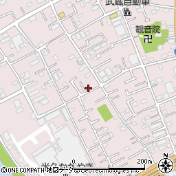 埼玉県春日部市小渕1227周辺の地図