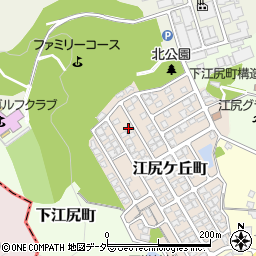 福井県福井市江尻ケ丘町206周辺の地図
