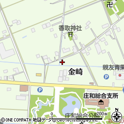 埼玉県春日部市金崎392周辺の地図