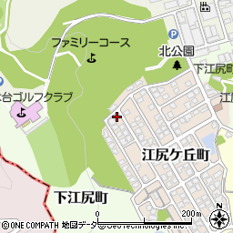福井県福井市江尻ケ丘町189周辺の地図