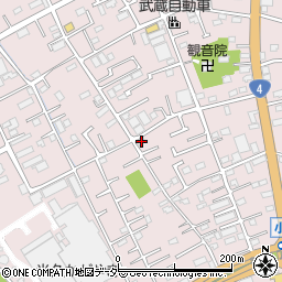埼玉県春日部市小渕1379周辺の地図