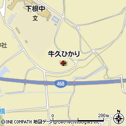 牛久ひかり保育園周辺の地図