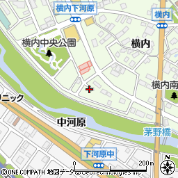 長野県茅野市ちの横内2833周辺の地図