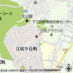 福井県福井市江尻ケ丘町243周辺の地図