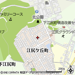 福井県福井市江尻ケ丘町258周辺の地図
