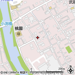 埼玉県春日部市小渕1257周辺の地図