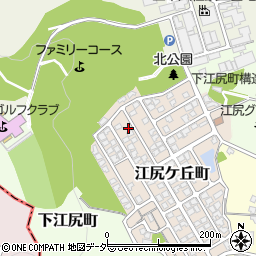 福井県福井市江尻ケ丘町205周辺の地図