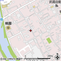 埼玉県春日部市小渕1233周辺の地図
