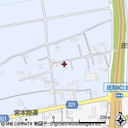 埼玉県春日部市上柳114周辺の地図