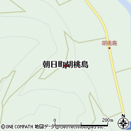 岐阜県高山市朝日町胡桃島周辺の地図