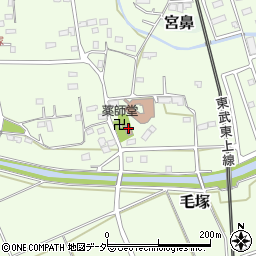 埼玉県東松山市毛塚779周辺の地図