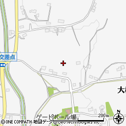 埼玉県鳩山町（比企郡）大橋周辺の地図