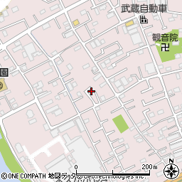 埼玉県春日部市小渕1221周辺の地図