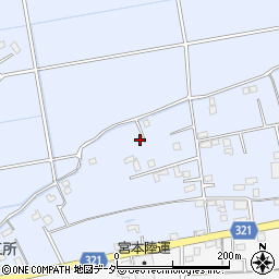 埼玉県春日部市上柳347周辺の地図