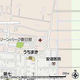 埼玉県春日部市内牧5030周辺の地図