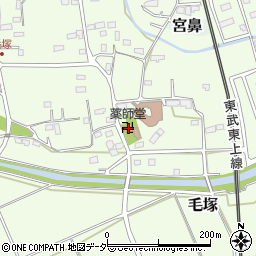 埼玉県東松山市毛塚778周辺の地図