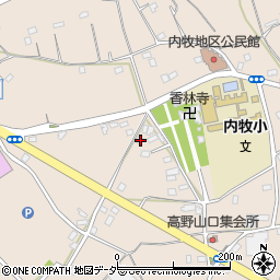 埼玉県春日部市内牧2458周辺の地図