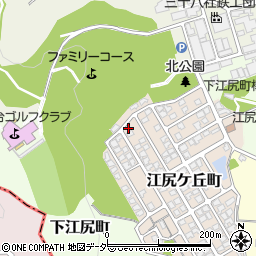 福井県福井市江尻ケ丘町202周辺の地図