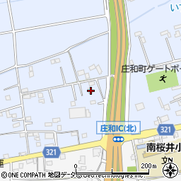 埼玉県春日部市上柳57周辺の地図
