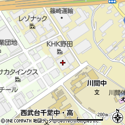 岩岡印刷株式会社　東京工場周辺の地図