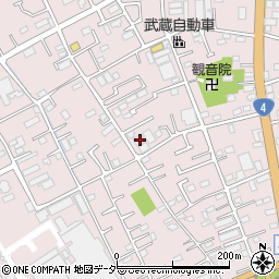 埼玉県春日部市小渕1168周辺の地図