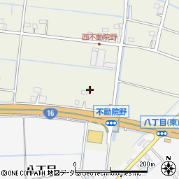 埼玉県春日部市不動院野956周辺の地図