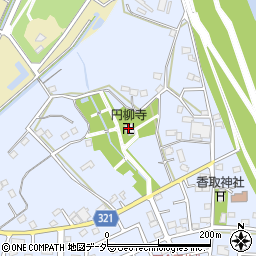 円柳寺周辺の地図