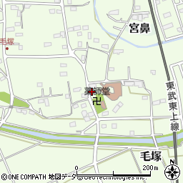 埼玉県東松山市毛塚776周辺の地図