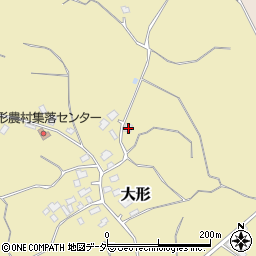 茨城県稲敷郡阿見町大形1220周辺の地図