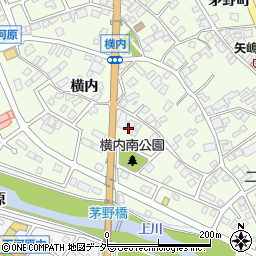 長野県茅野市ちの横内2952周辺の地図