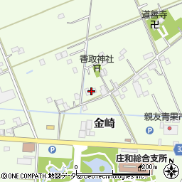 埼玉県春日部市金崎331周辺の地図