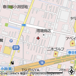 埼玉県春日部市小渕238周辺の地図