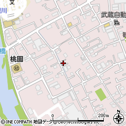 埼玉県春日部市小渕1216周辺の地図