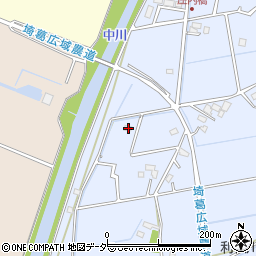 埼玉県春日部市上柳563周辺の地図