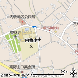 埼玉県春日部市内牧2442周辺の地図