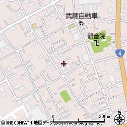 埼玉県春日部市小渕1169周辺の地図