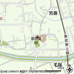 埼玉県東松山市毛塚773-1周辺の地図