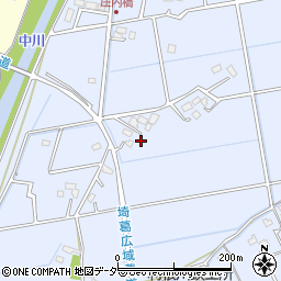 埼玉県春日部市上柳633周辺の地図