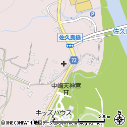 埼玉県秩父市別所周辺の地図