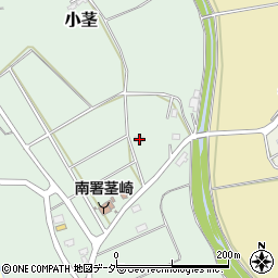 茨城県つくば市小茎584-2周辺の地図