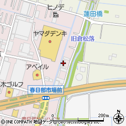 埼玉県春日部市小渕302周辺の地図