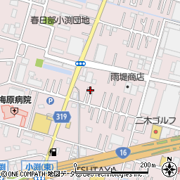埼玉県春日部市小渕235周辺の地図