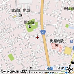 埼玉県春日部市小渕1023周辺の地図
