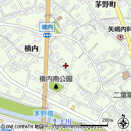 長野県茅野市ちの横内2957周辺の地図